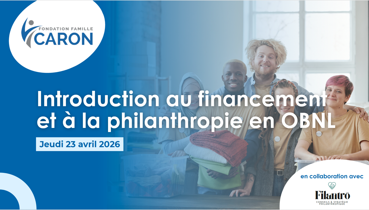 Formation en financement et philanthropie
