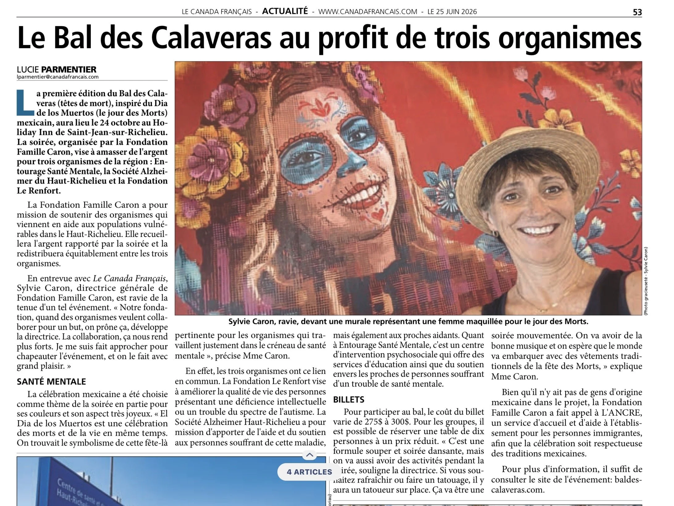 Le Bal des Calaveras fait parler de lui! 🎉💀