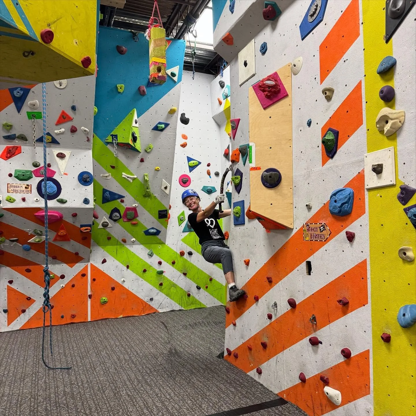 Thank you to @climbthescratchpad and those who joined us today! We might have also learned a few skills! 😉💜