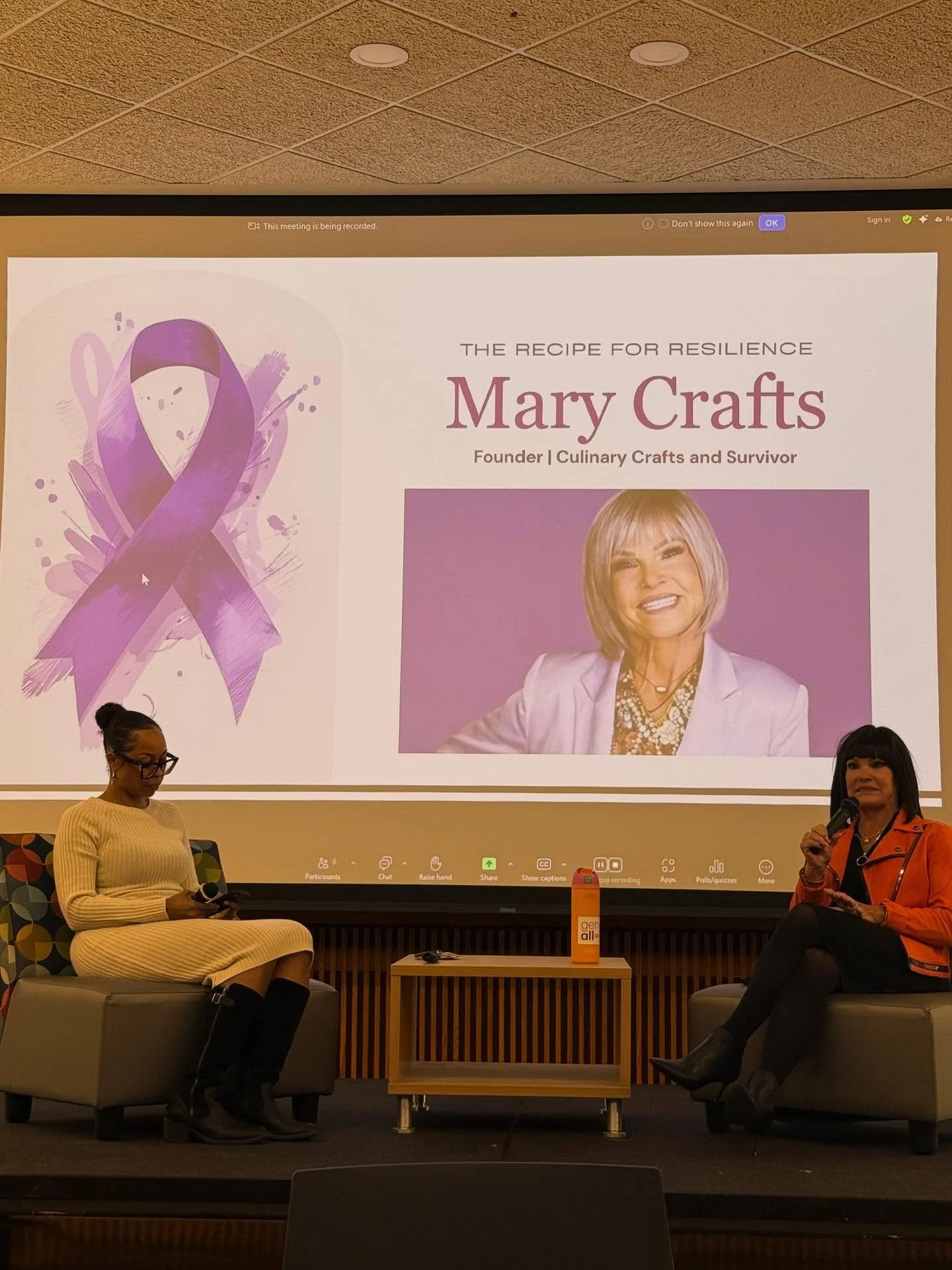 FADV represented Bolder Way Forward’s Domestic Violence Spoke at the SLCC Business Leaders Club  DVAM event last night. Even got to hear from the incredible @marycrafts! 💜
