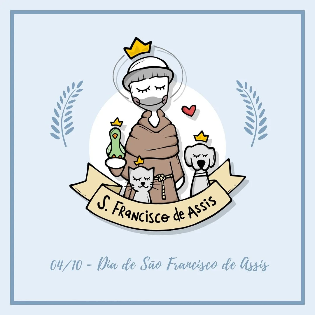🕊️✨ &ldquo;Senhor, fazei-me instrumento de vossa paz.&rdquo; &ndash; S&atilde;o Francisco de Assis

Hoje celebramos o Dia de S&atilde;o Francisco de Assis, exemplo de amor &agrave; vida, humildade e cuidado com toda a cria&ccedil;&atilde;o. 🌎🌿
Que