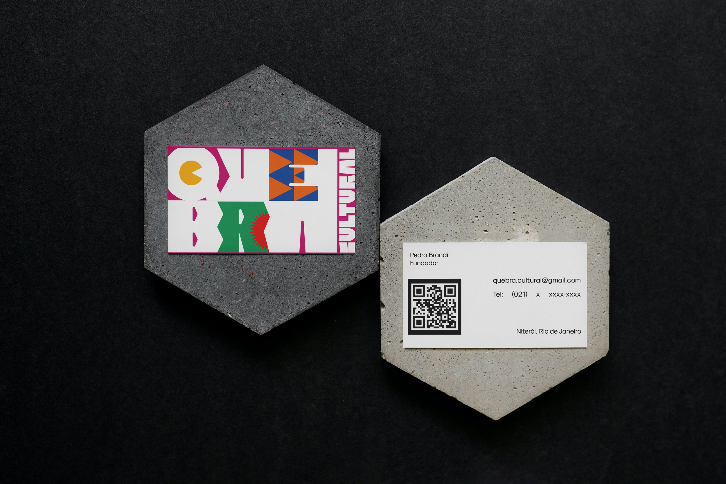 Two Business Cards on a Concreate Mockup - ROSA.png