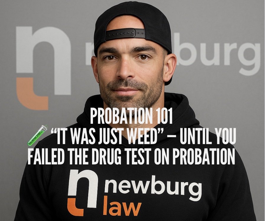 🧪 “It Was Just Weed” — Until You Failed the Drug Test on Probation