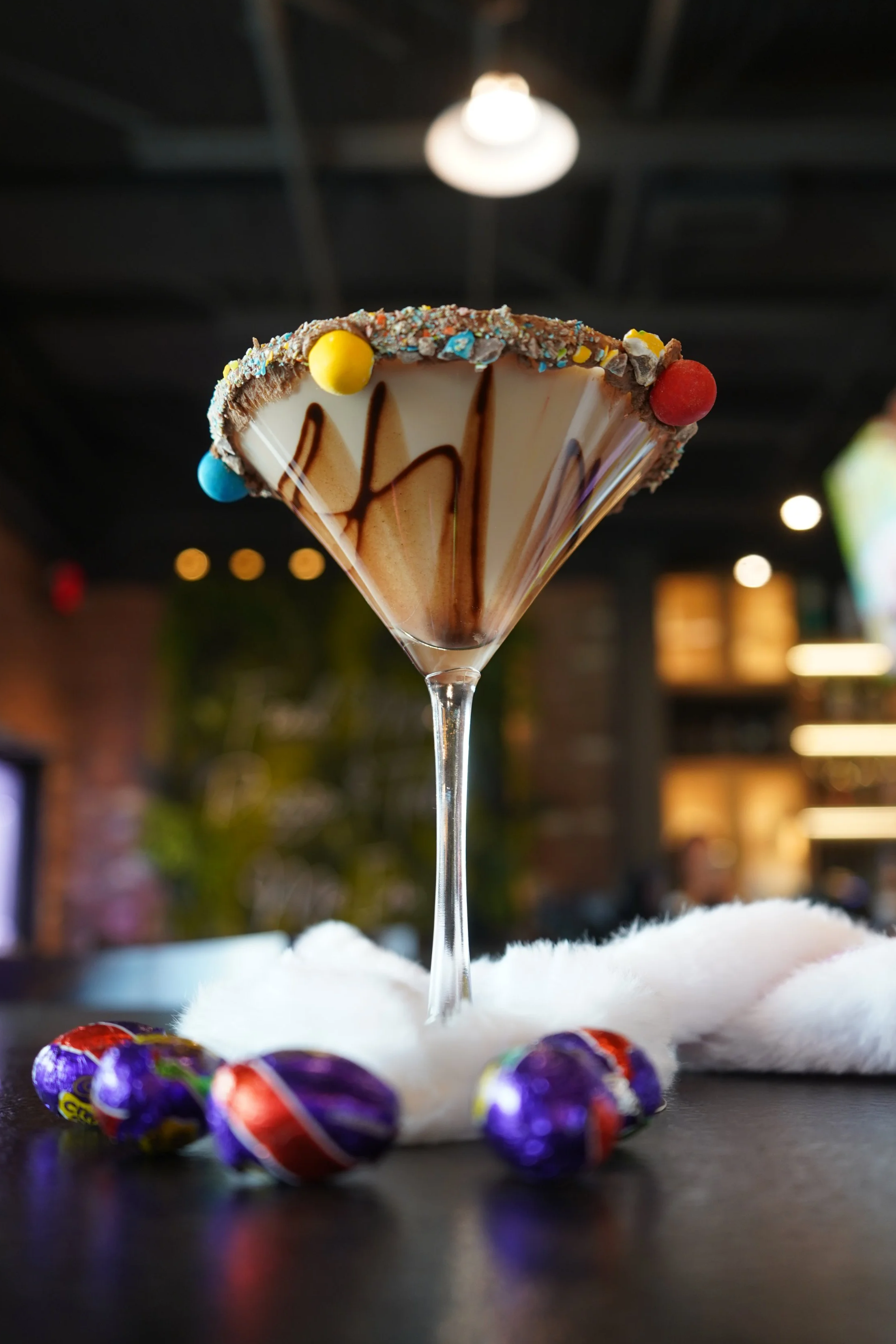Cadbury Egg Martini