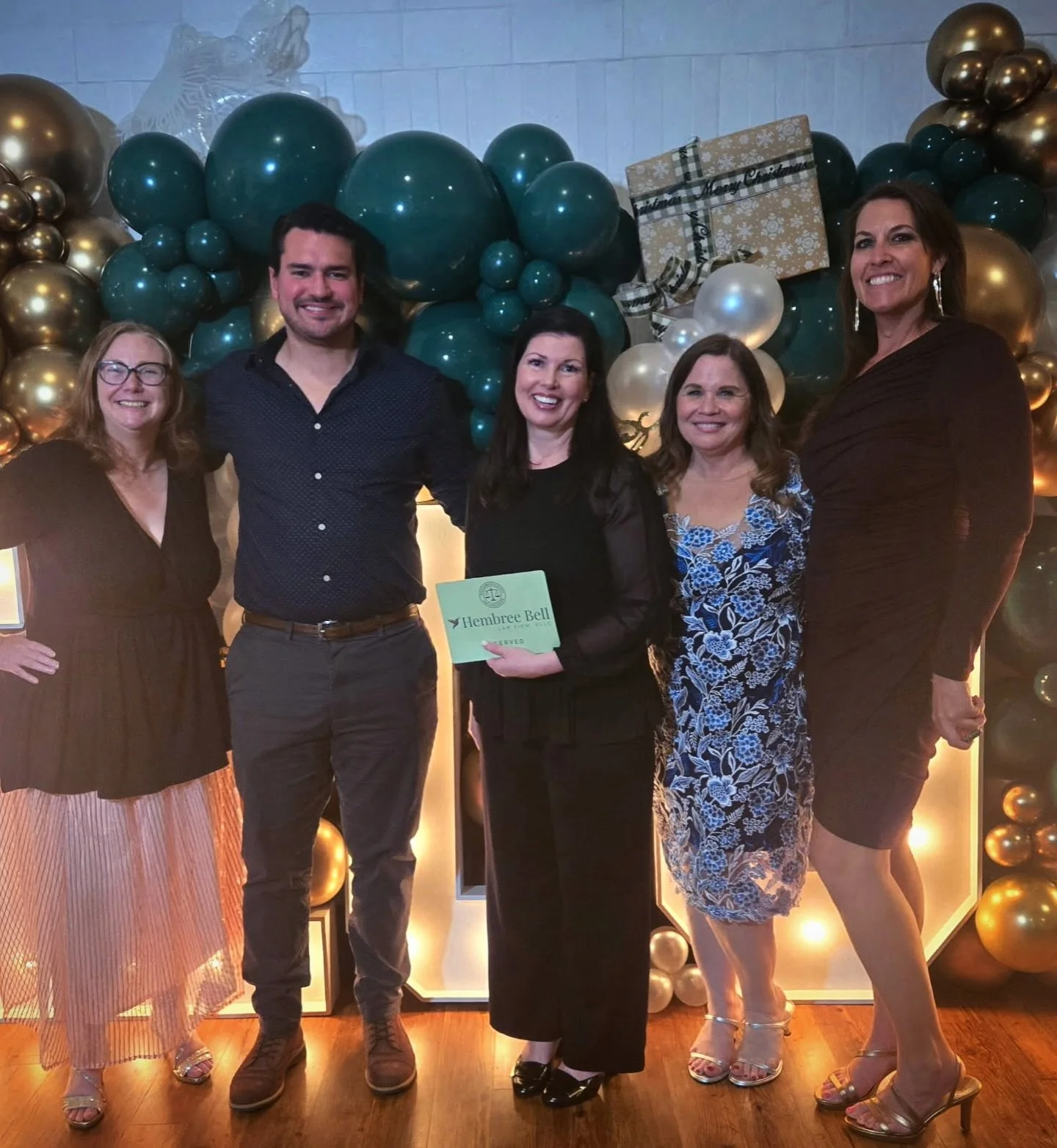 Your favorite legal team cleans up nice ✨🎄

We had at blast at the Williamson County Bar Associations Christmas event ✨