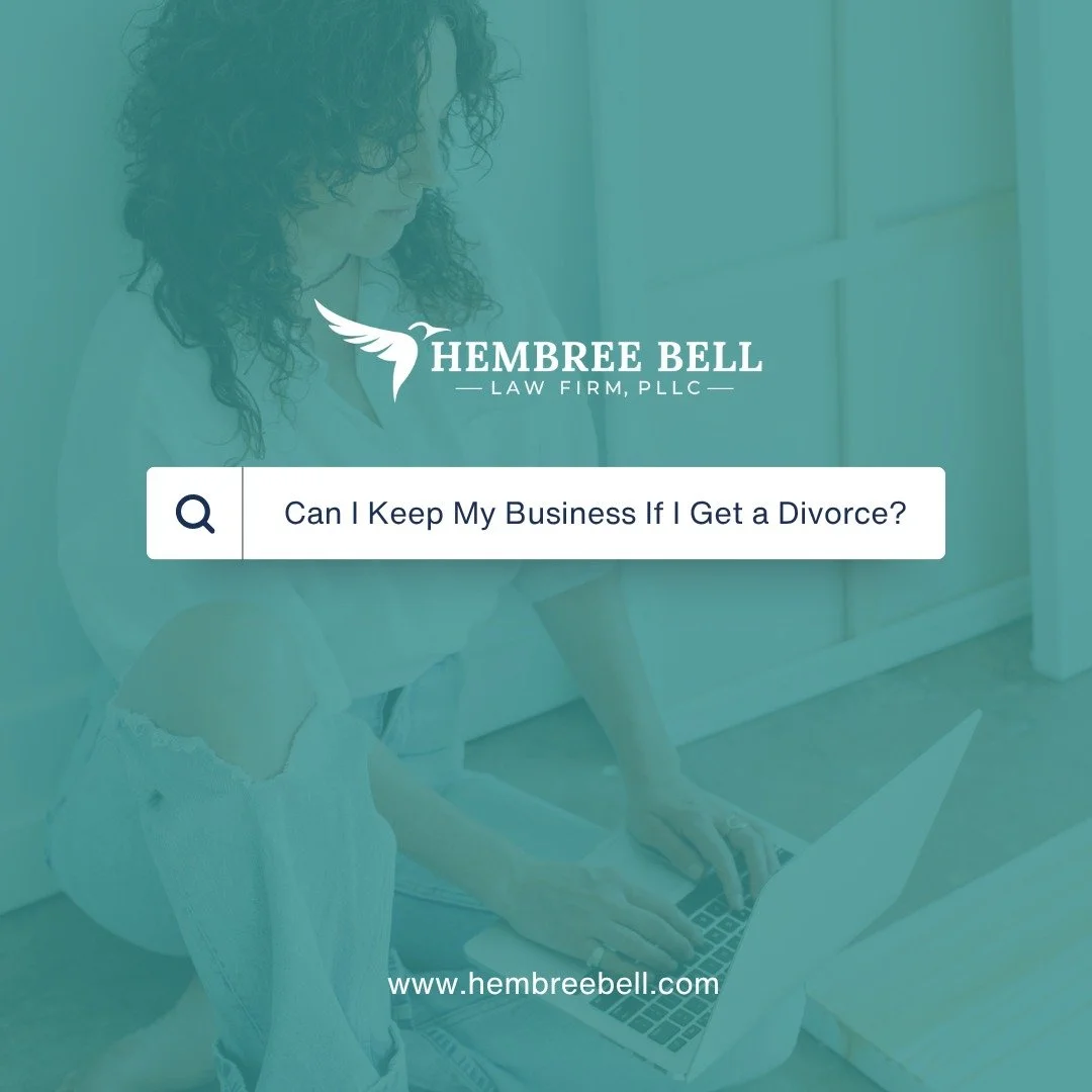 Whether you keep your business in a Texas divorce depends on when you formed it and how you've managed it during your marriage.

If you created the business before marriage and maintained a clear separation between business and personal finances, you