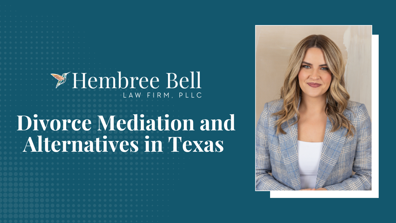 Understanding Divorce Mediation and Alternative Dispute Resolution Options in Texas