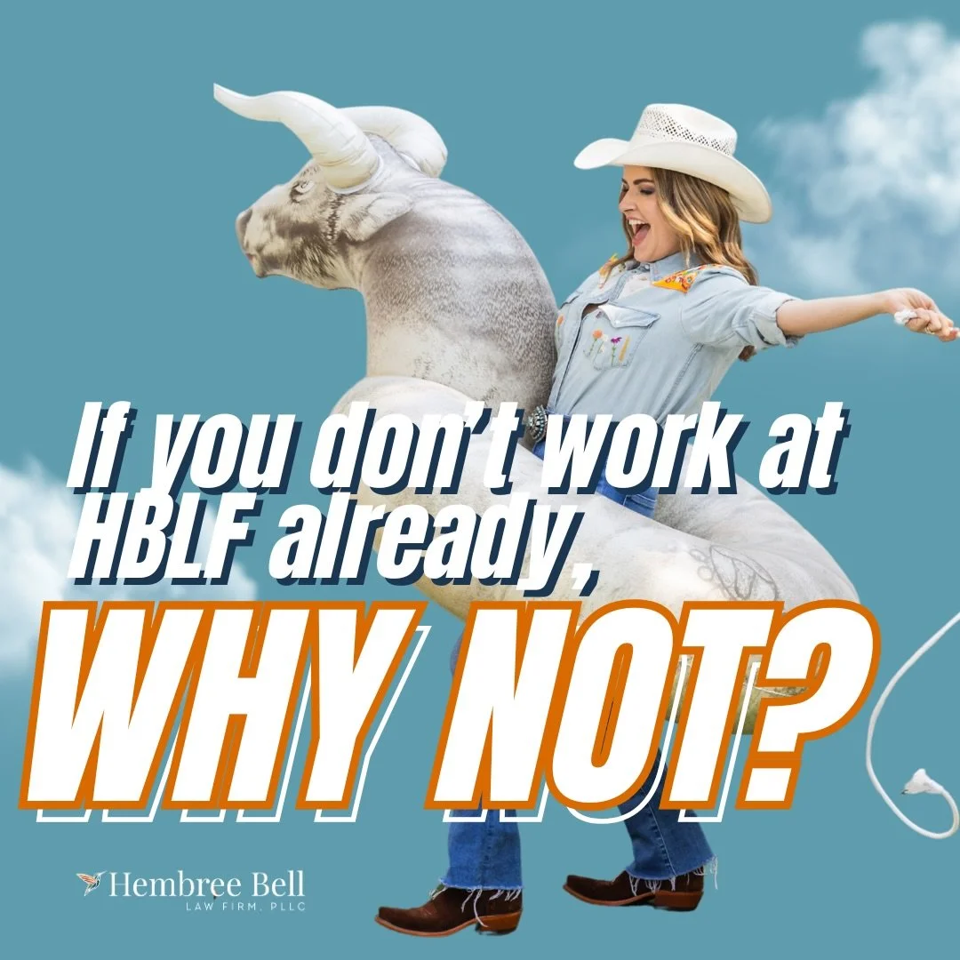 Most law firms are built on billables, hierarchy, and burnout.
This one wasn&rsquo;t.

I built Hembree Bell because I&rsquo;ve lived divorce myself. I know how heavy it is. And I knew the people helping families through it deserved better, too.
We do