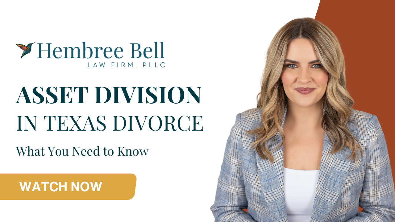 Understanding Asset Division in a Texas Divorce