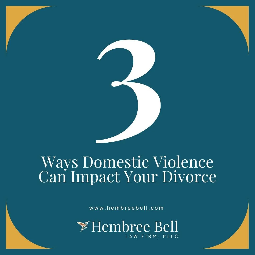 Domestic violence doesn't just end a marriage. It can change how the court divides your property, determines spousal support, and makes custody decisions.

If domestic violence has played a role in your marriage, you deserve a legal team that underst