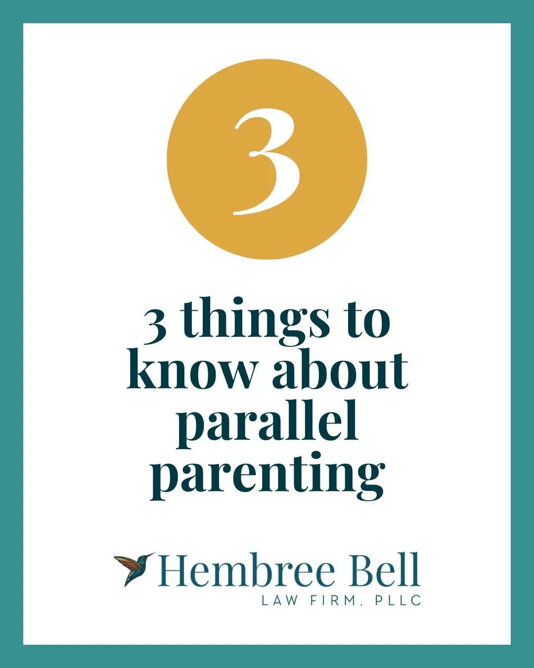Not every divorced couple can co-parent. Some situations are just too high-conflict. That doesn't mean your kids are stuck in the middle forever.

Parallel parenting is designed for exactly this. Here's how it works:

1️⃣ Each parent runs their own h
