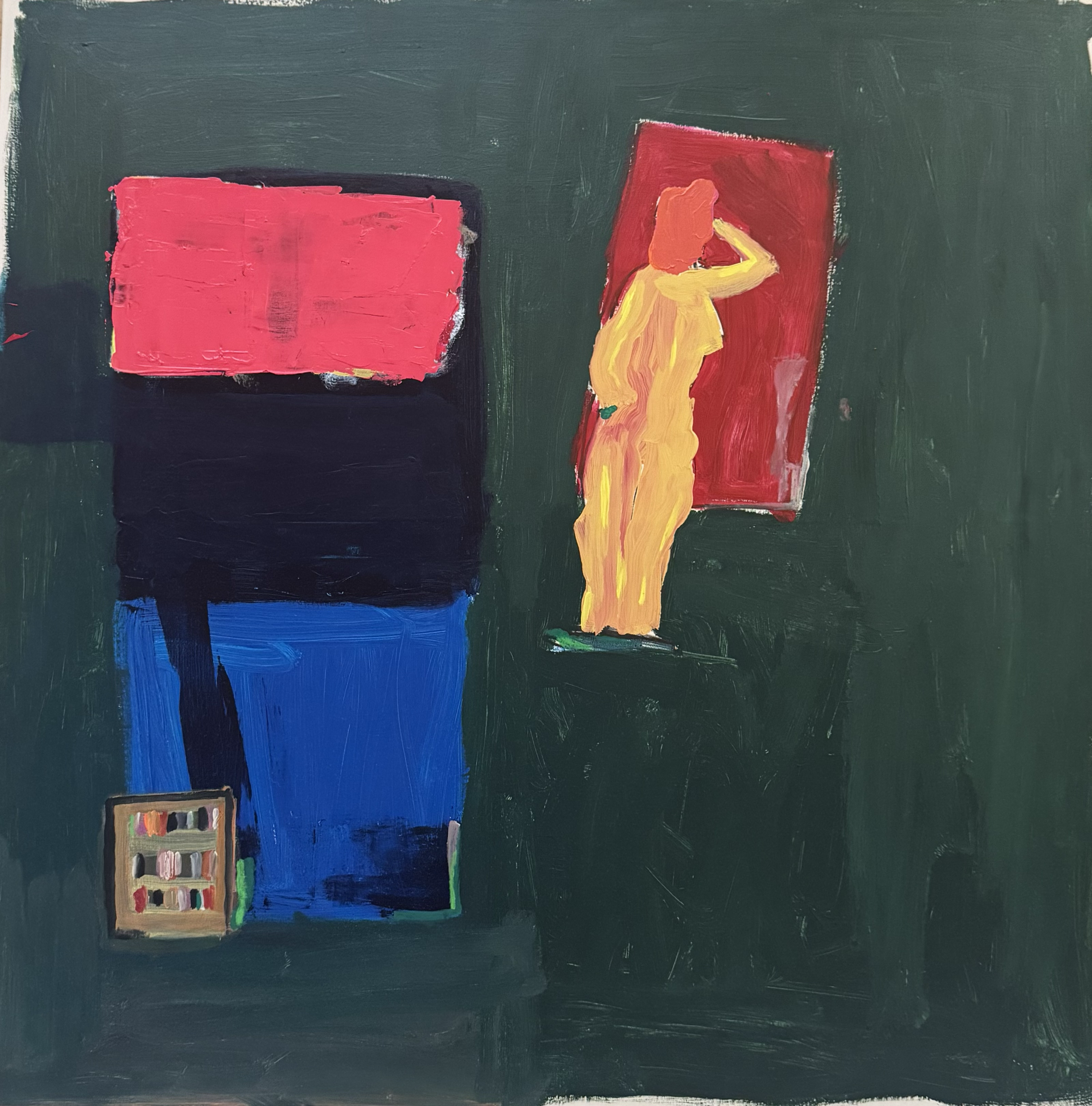Mirror Replacement, Acrylic on Canvas, 40x40, $3,200