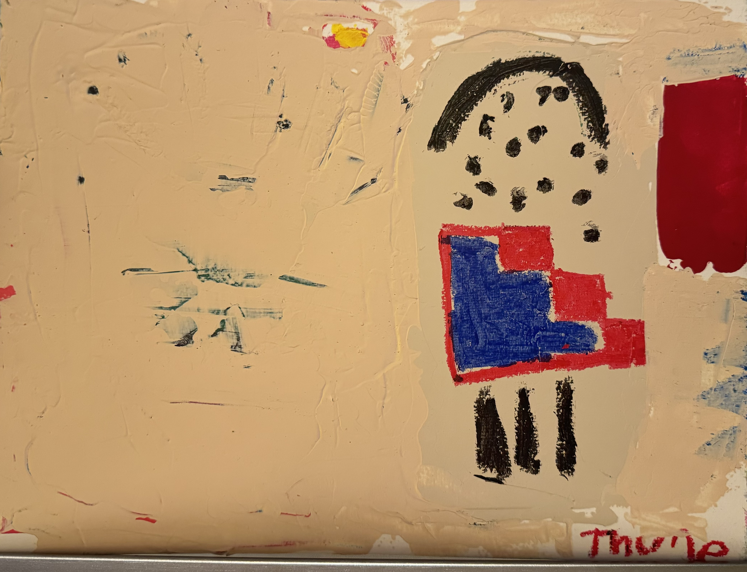 Untitled, Acrylic on Canvas, 14x10, $650