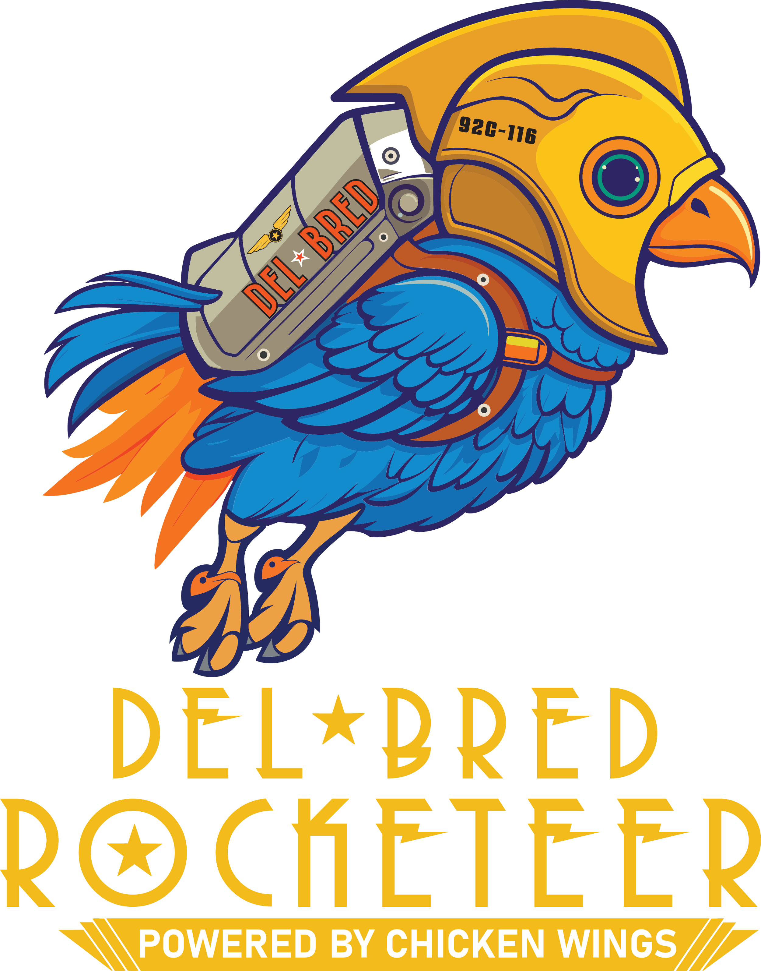 DEL-BRED ROCKETEER 🚀