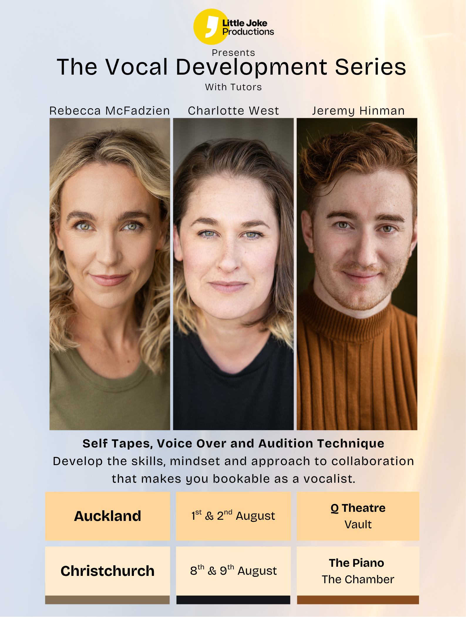 The Vocal Development Series — CHARLOTTE WEST