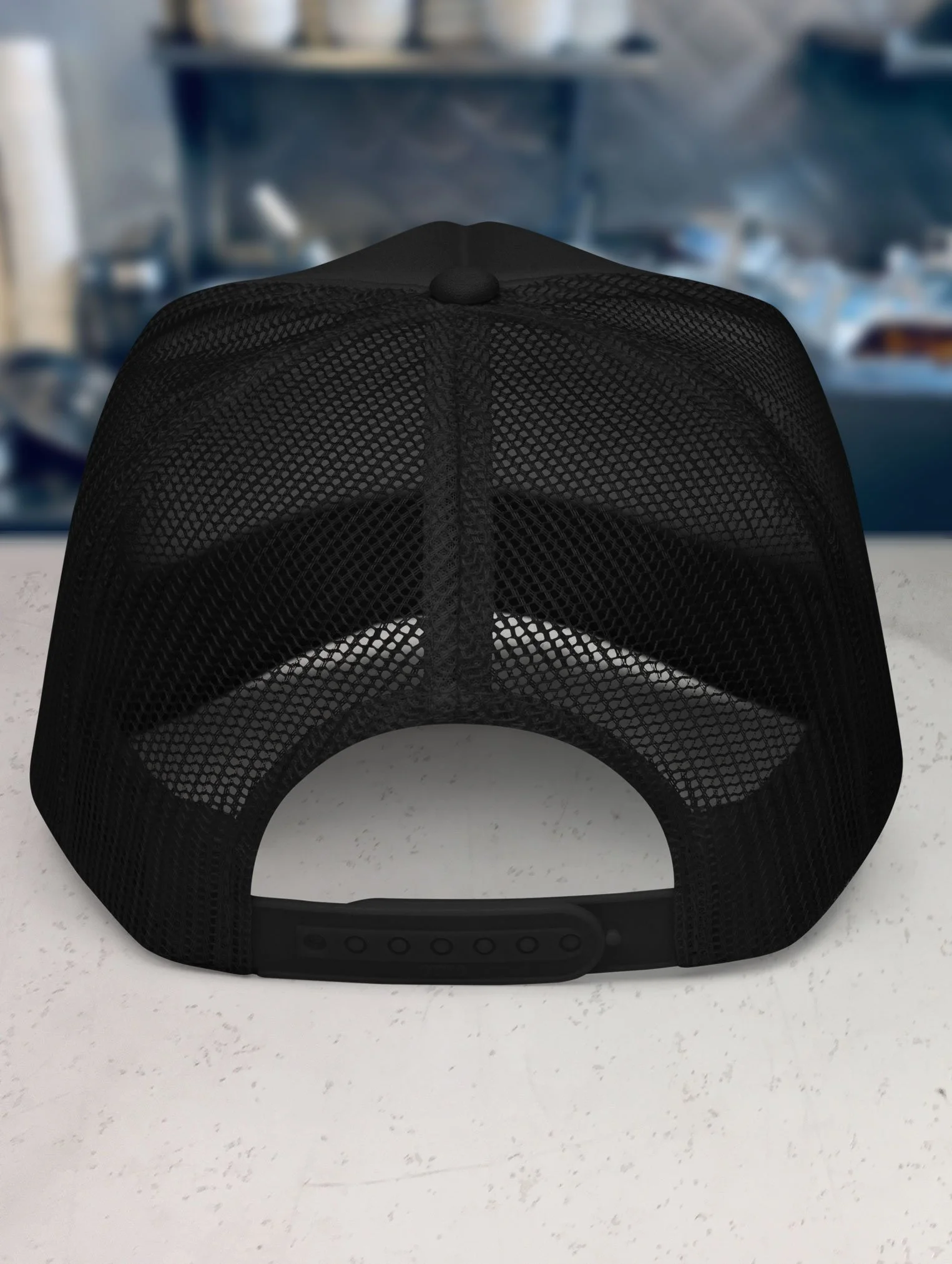 b-and-h-dairy_no-guns-no-phones_trucker-hat_black_back.jpg