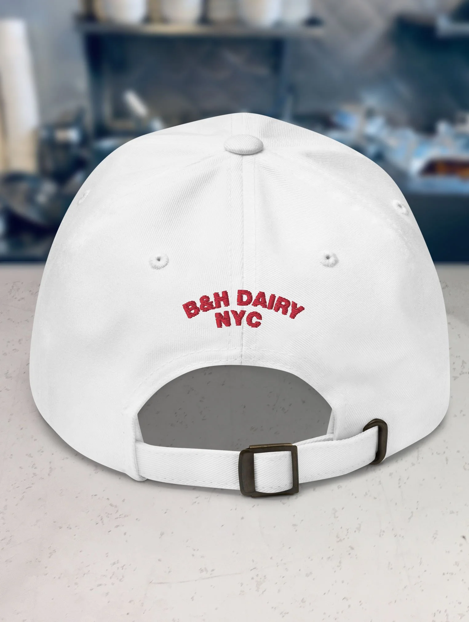 b-and-h-dairy-no-guns-no-phones_dad_hat_white_back.jpg