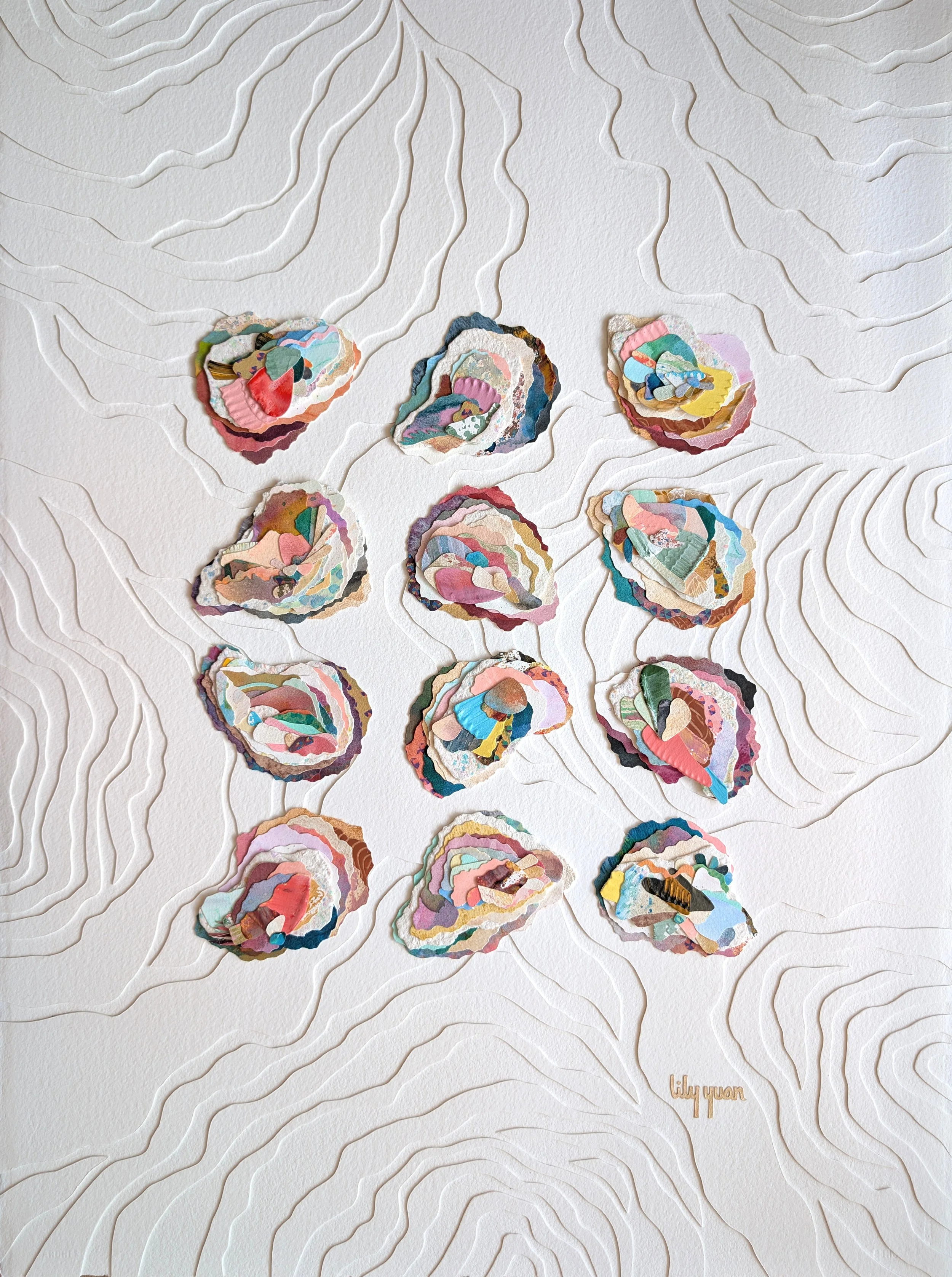 A Dozen Oyster Mamas No. 2 - 22"x30"