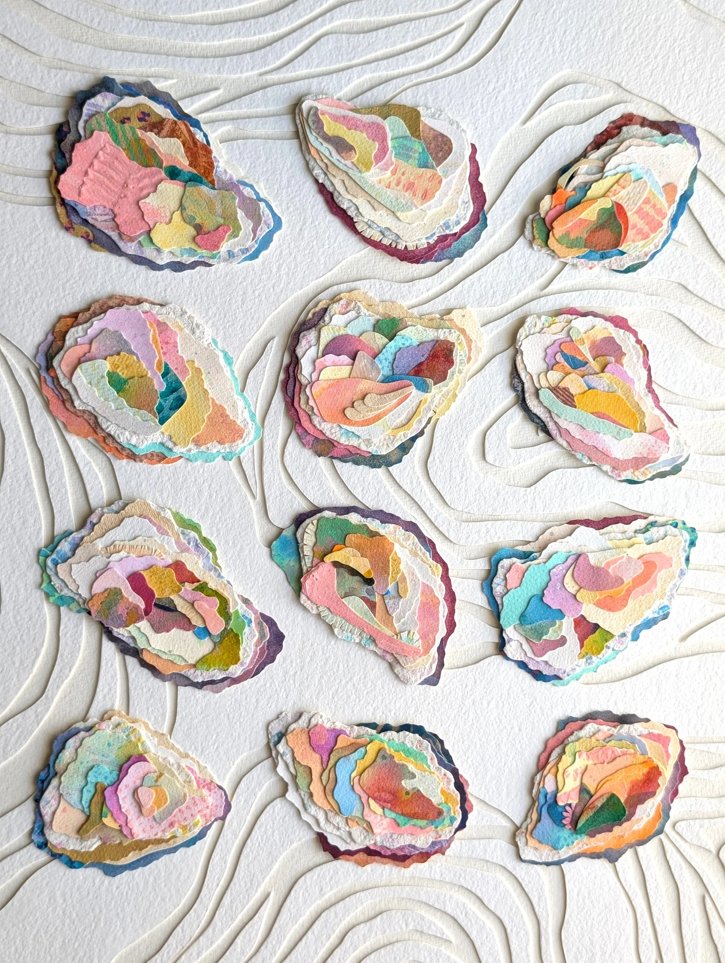 A Dozen Oyster Mamas No. 1 - 22"x30"