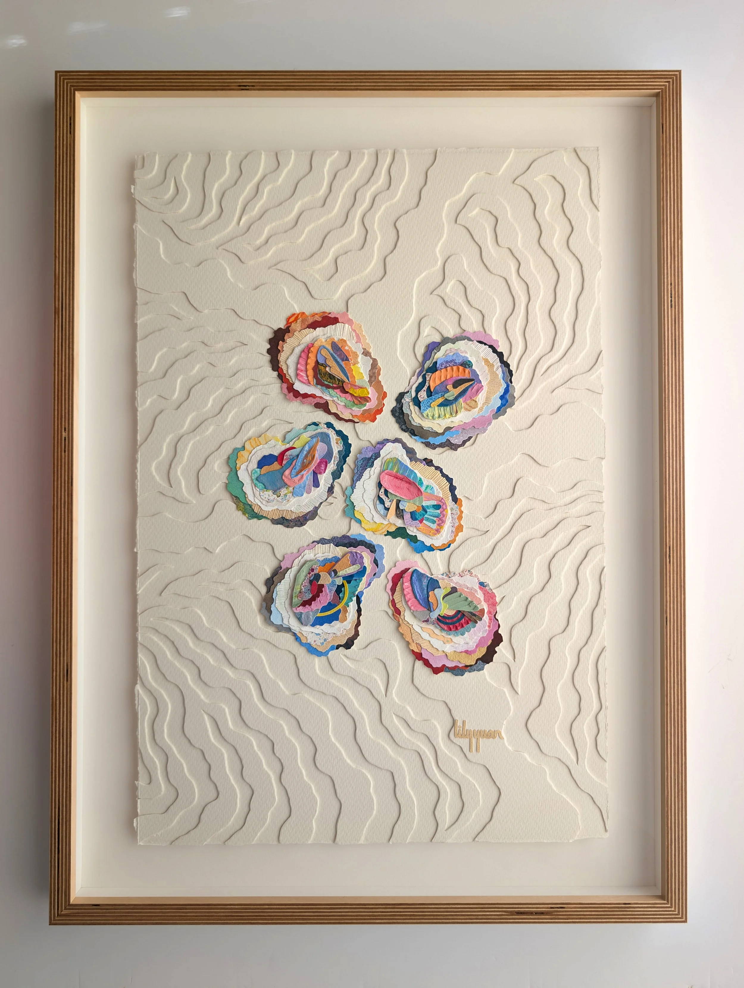 Half a Dozen Oyster Mamas No. 5 - 19"x26"