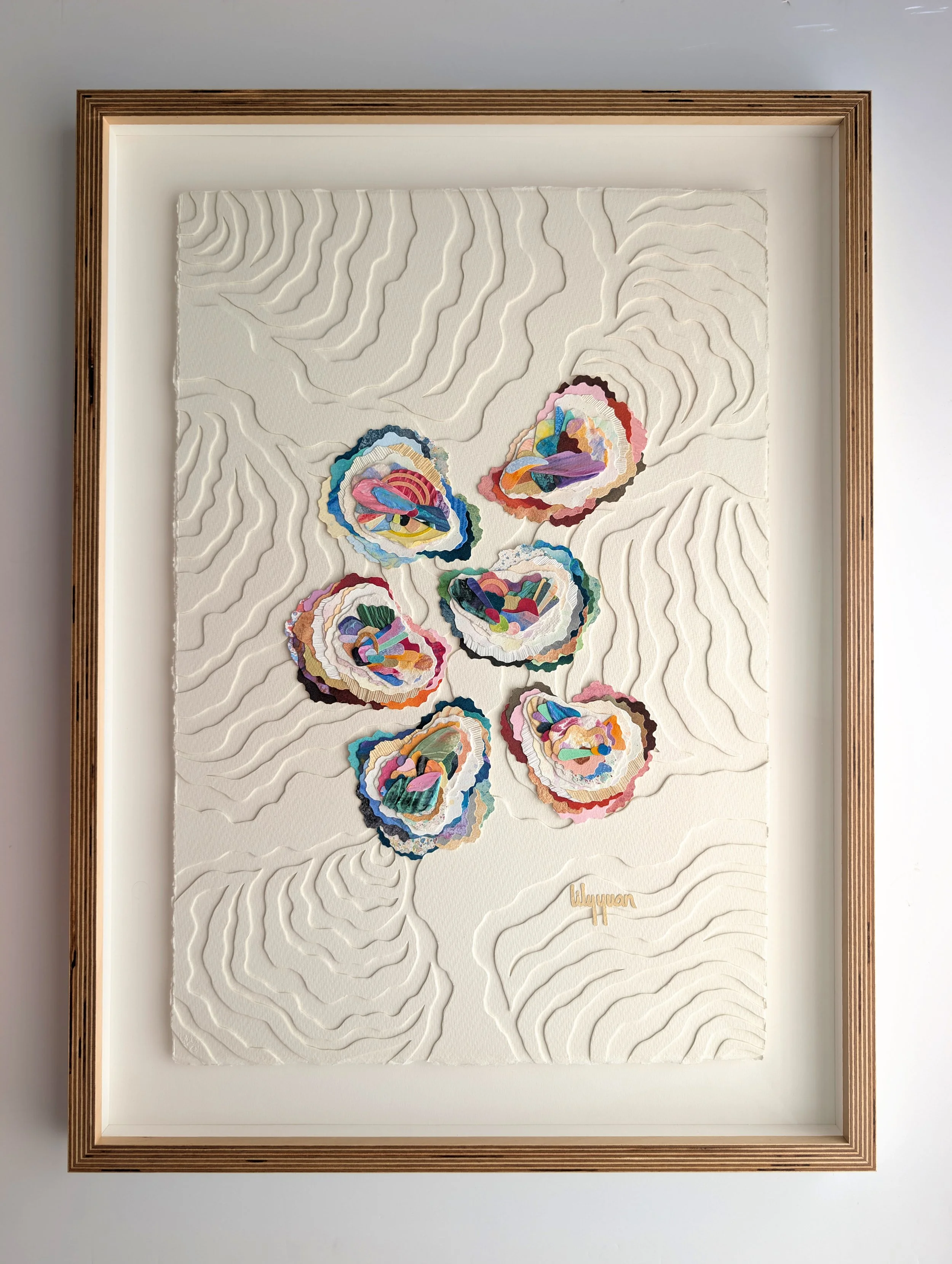 Half a Dozen Oyster Mamas No. 7 - 19"x26"
