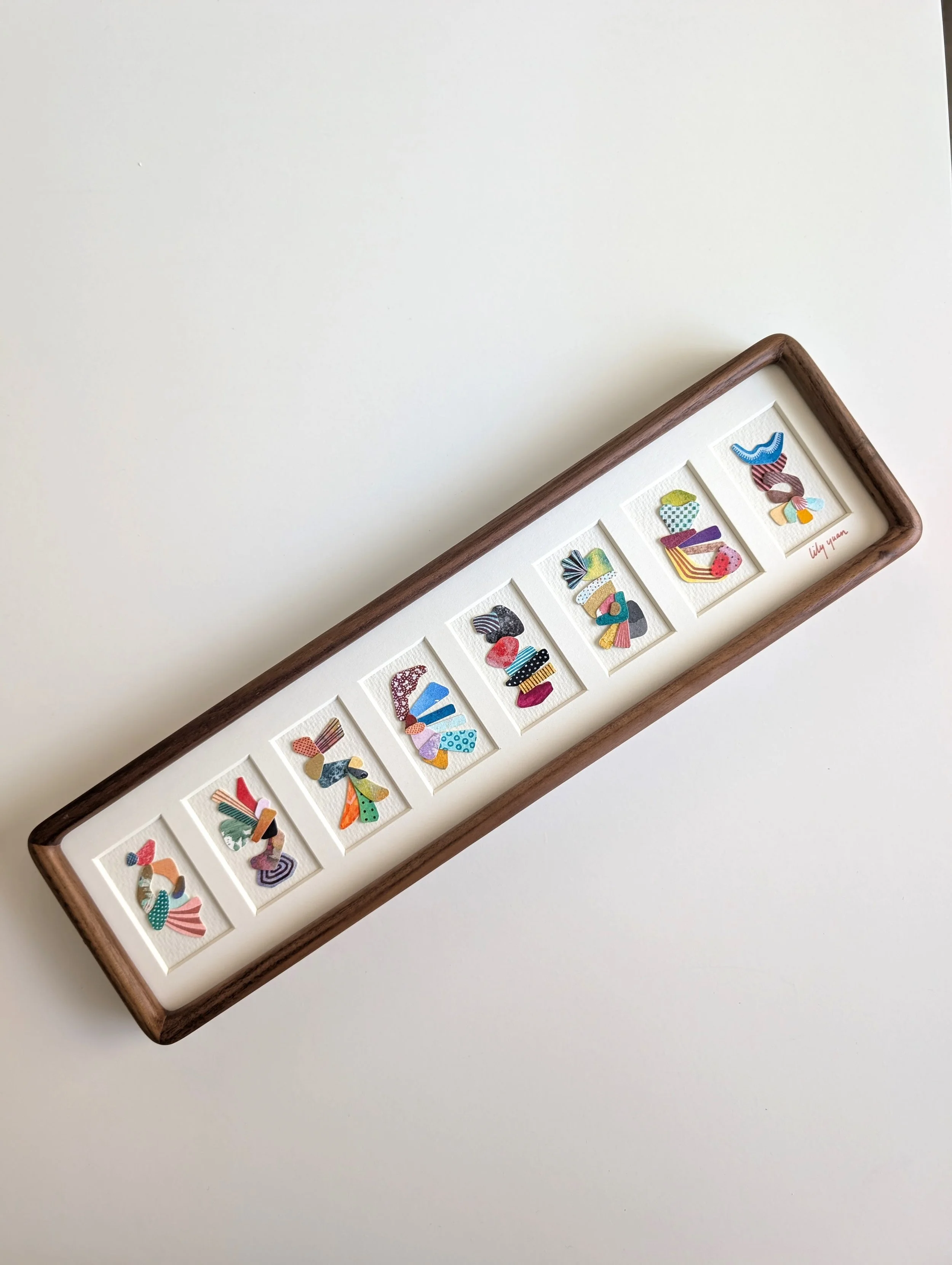 Strike a Pebbles Pose No. 18 - 4"x16"