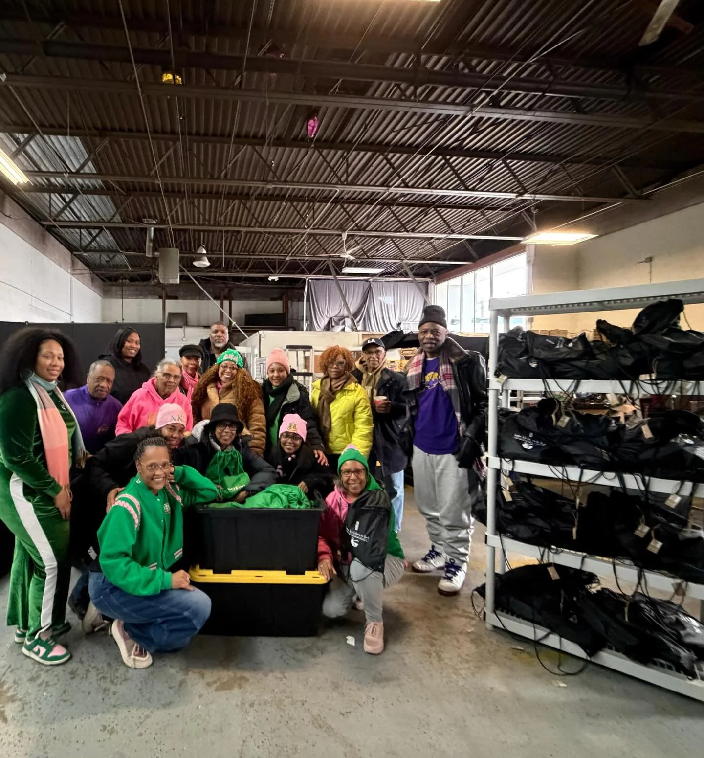 The last AKA CHIPP&trade; packing of 2025 was a success! Tau Xi Omega Chapter and @chiomicronques came together again to make a little holiday magic. Aside from packing approximately 1,280 meals for AKA CHIPP&trade;, our chapter also donated 50 bless