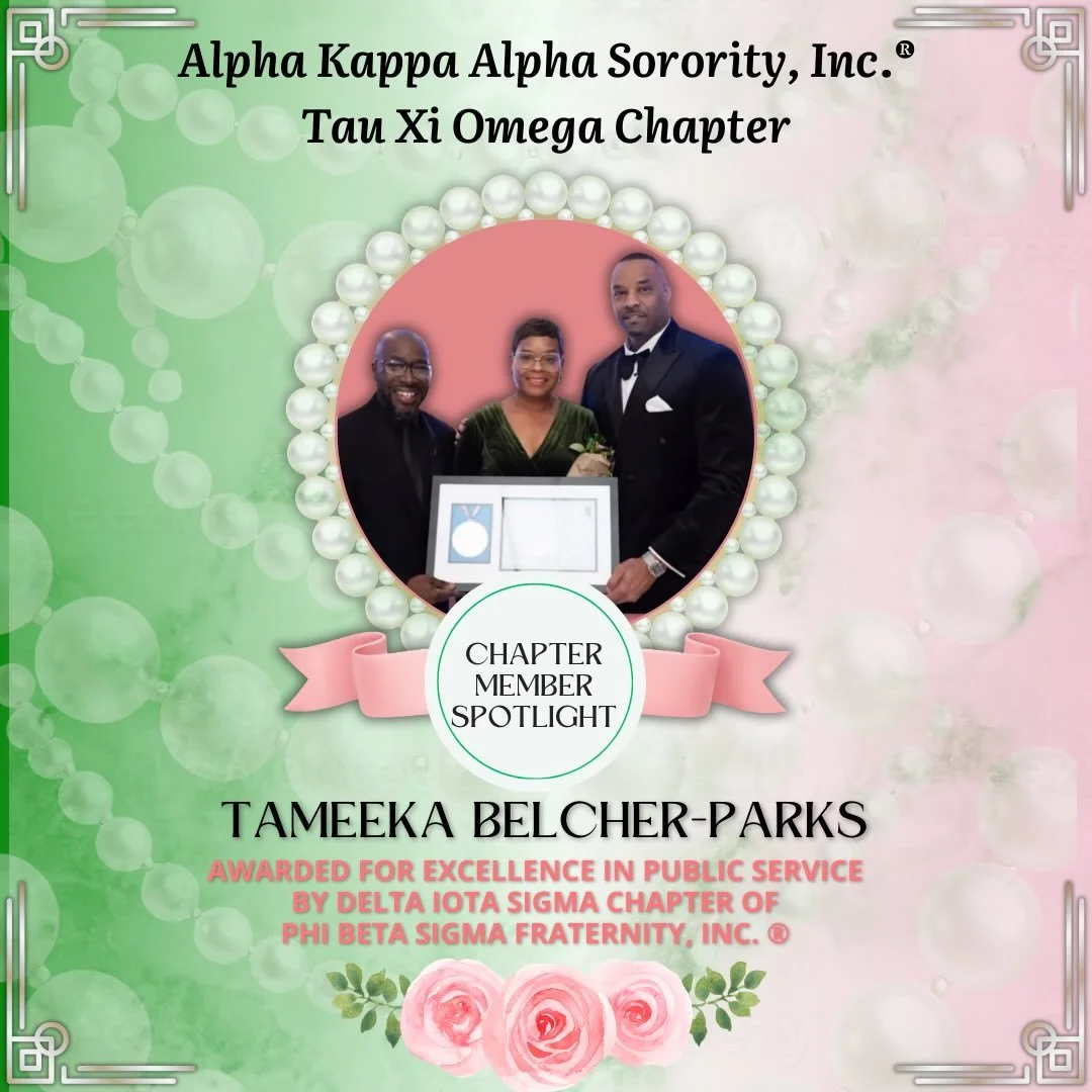 Congrats are in order! Chapter member Tameeka Belcher-Parks was recently honored by @newhavensigmas for her excellence in public service. Belcher-Parks currently serves as the 9th District Councilwoman in Hamden, CT. She is a cornerstone for our town