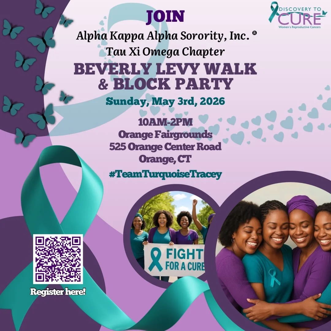Tau Xi Omega Chapter will be participating in this year&rsquo;s Beverly Levy Walk and Block Party in memory of our beloved chapter member, Tracey and in celebration of our survivors. Join us by registering to walk with our team and/or by making a mon