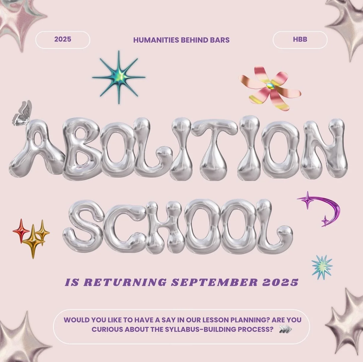 Pssst&hellip; Abolition School is returning this September &amp; we would really love to have you be a part of our planning sessions 😍🥰 please join us either virtually or in person at @eleanorsnfk on Thursday, May 29th from 6:30-8pm as we plan! Thi