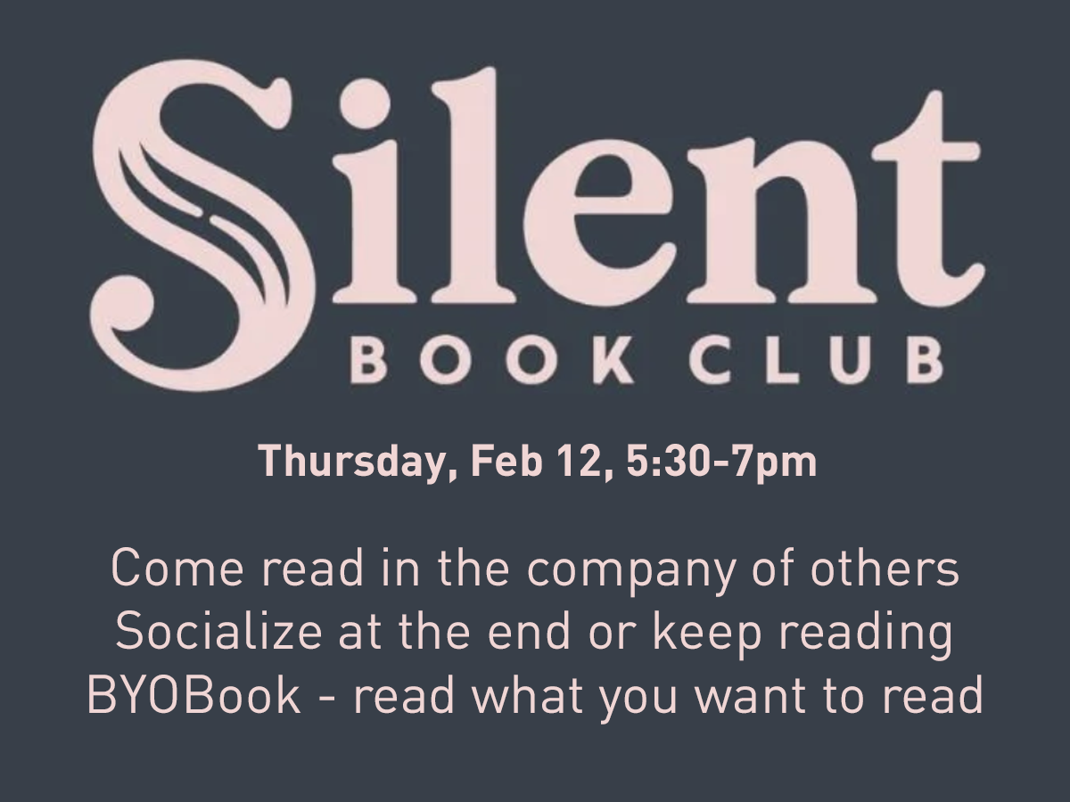 New!! Silent Book Club