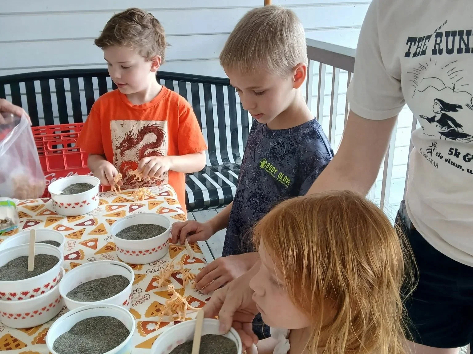 Kids Play Paleontologists at Summer Reading