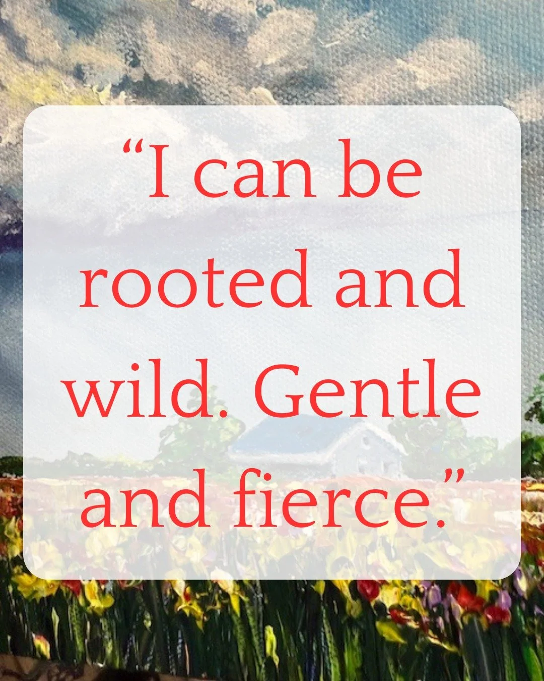 Meet Unleashed Fury &mdash; a painting that celebrates the power and beauty of storm and wildflowers in harmony. It&rsquo;s a reminder that you, too, can be both rooted and wild. 

Watch the story now on YouTube.

🎥 Visit Link in Bio for the link

#