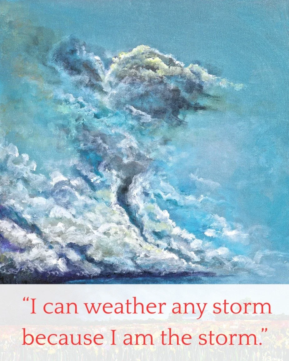 Here&rsquo;s a reflection from Unleashed Fury: &ldquo;I can be rooted and wild. Gentle and fierce. I can weather any storm because I am the storm.&rdquo; 

Take a few minutes with this quick reset meditation to reconnect with your own resilience. 

V