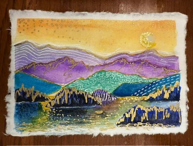 This piece came from a day that stayed in my body.

We travelled deep into the rural landscape of Chiang Mai. Steep mountain roads. Dense jungle. Temples appearing where you least expect them.

Then, around a sharp bend, a snow white Buddha revealed 