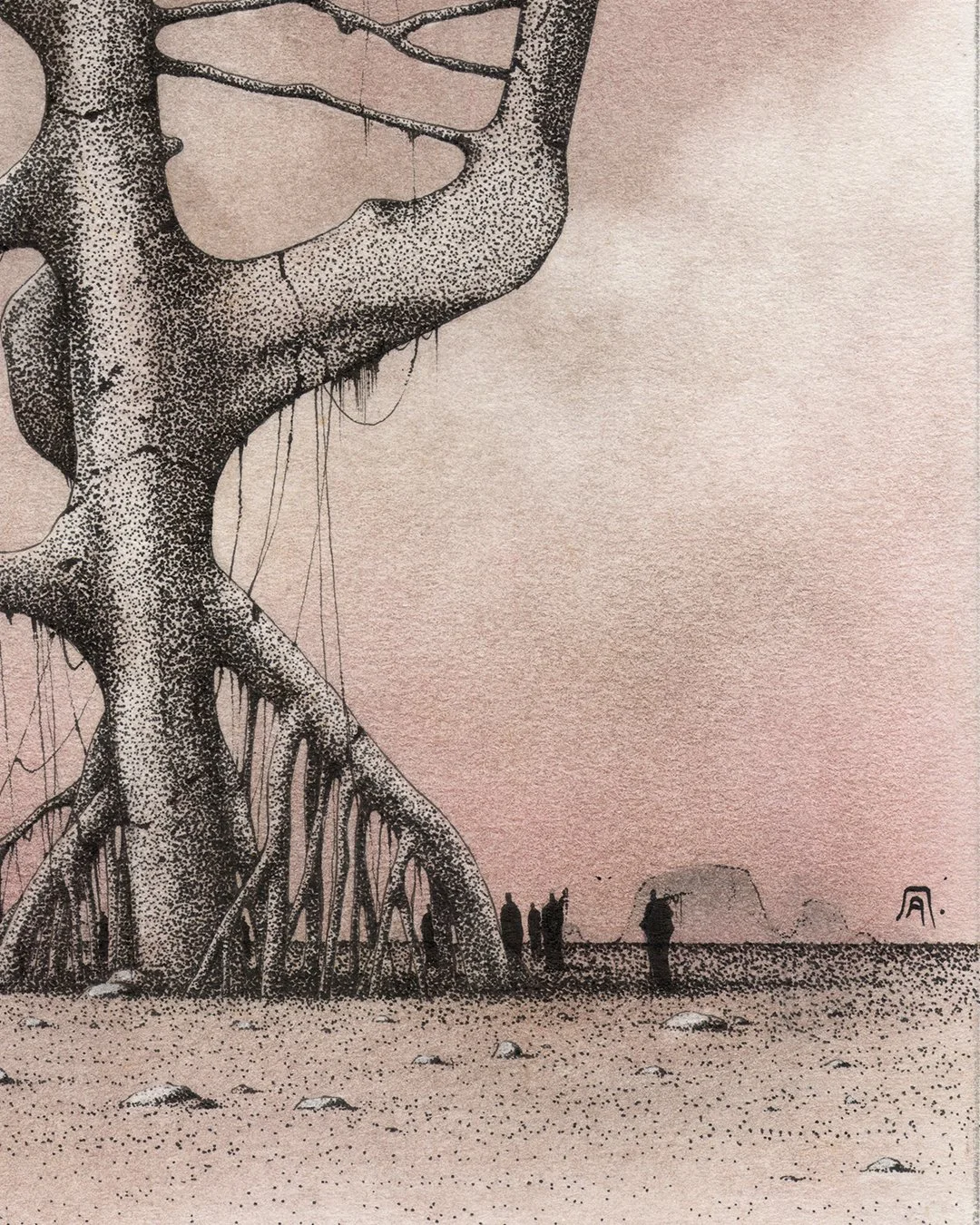 andreas-papastergiou-ink-and-color-pencils-drawing-holy-tree-Closeup3.jpg