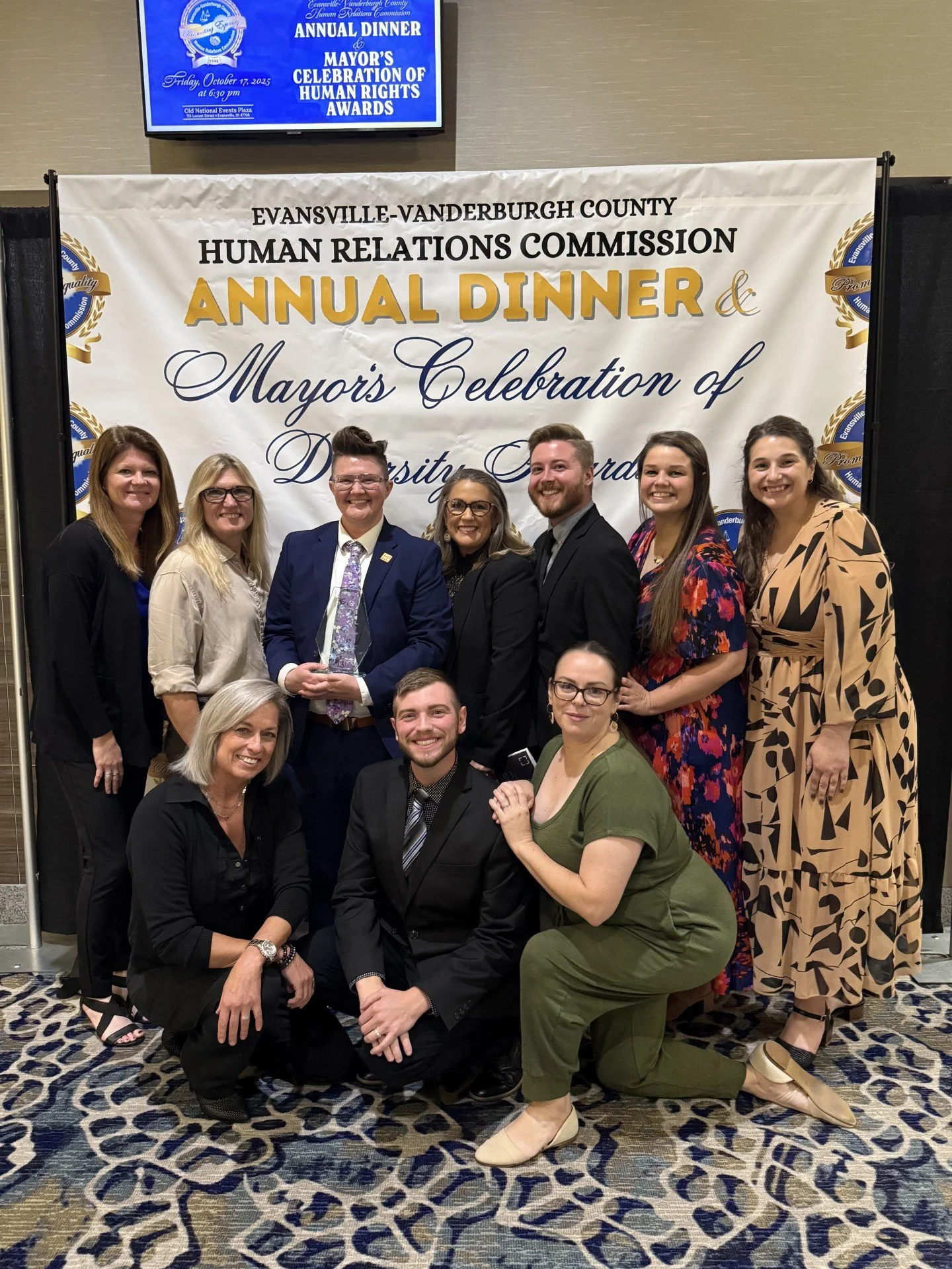 Cindi is a proud supporter and sponsor of River City Pride. Ashley Riester won a well-deserved award from the Mayor of Evansville for her work in managing the city's annual Pride Fest.