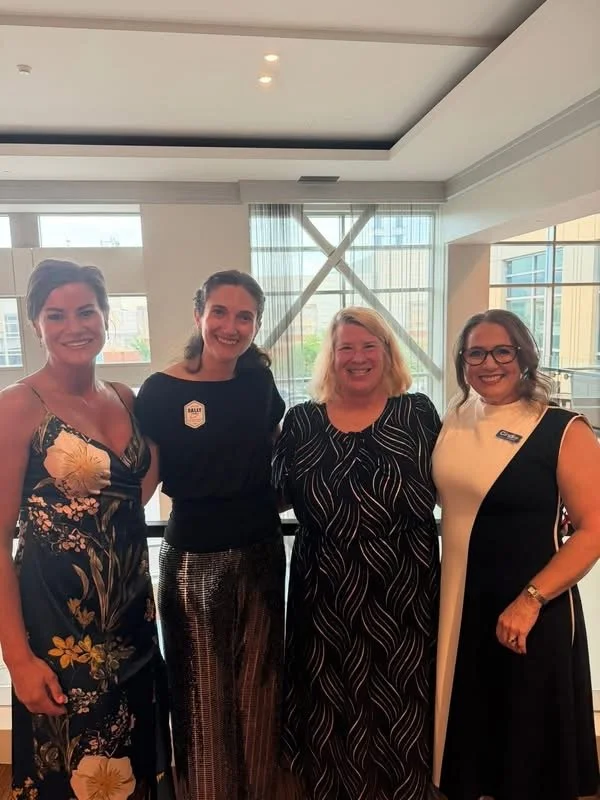 Celebrating with good friends at the state convention.