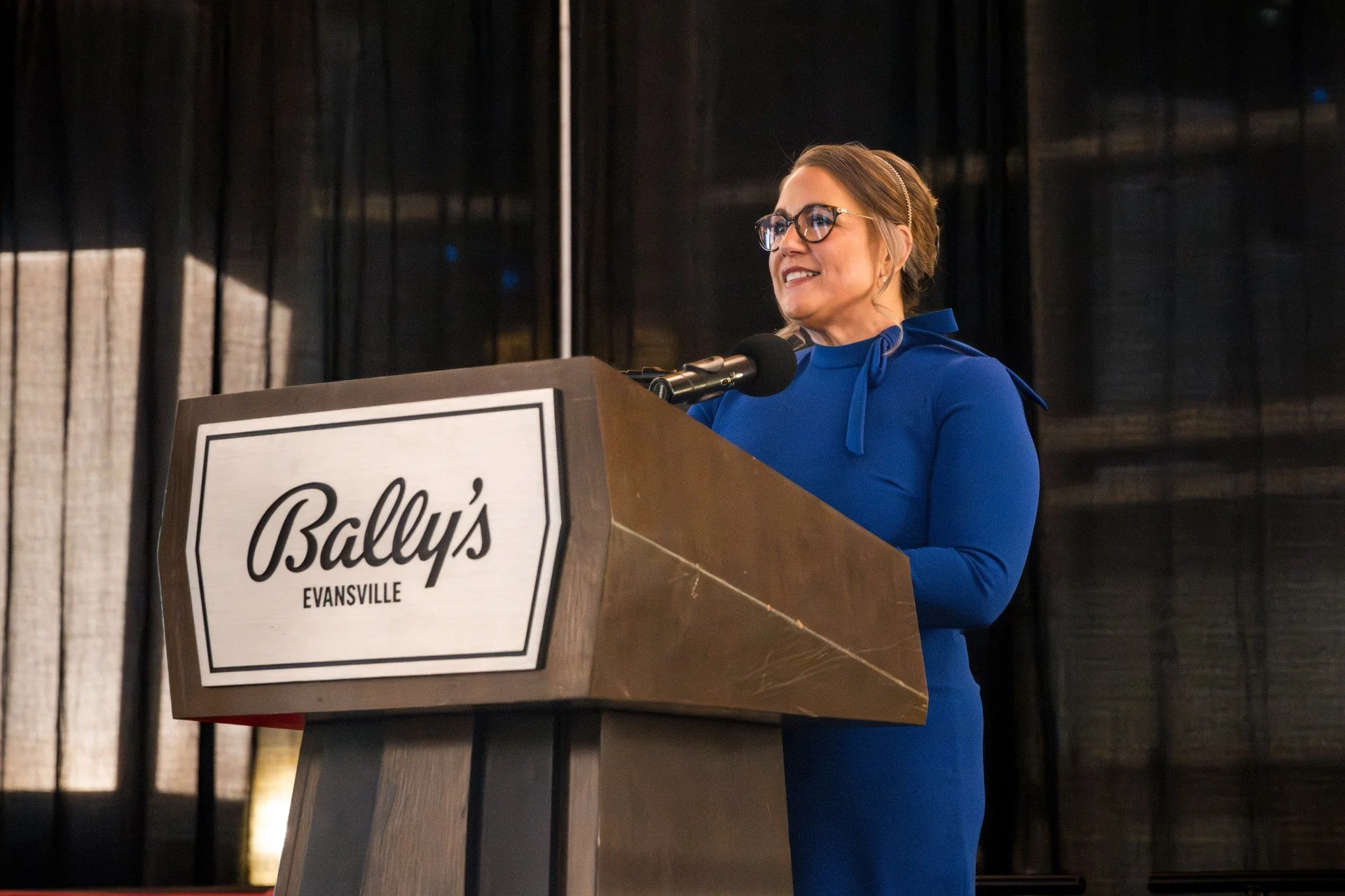 In her role as board chair, Cindi spoke at the Holly's House Brian Turpin Service Awards.