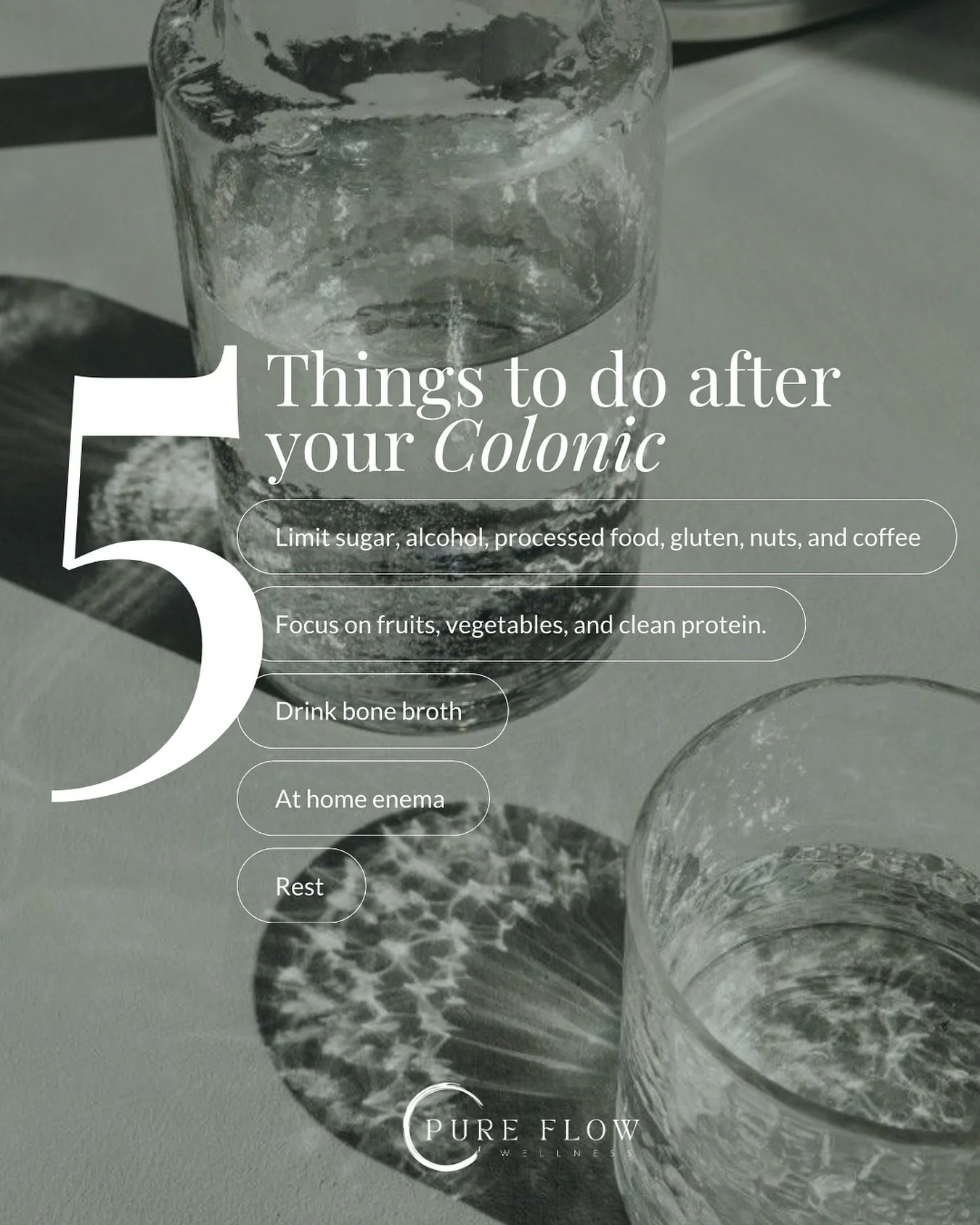 Just had a colonic? 💧 Your post-treatment care is just as important as the cleanse itself! 

Here&rsquo;s what to do next to keep your body feeling its best. 🌿 

#ColonicAftercare #GutHealthJourney #WellnessTips #wellness #colonic #lymphaticdrainag