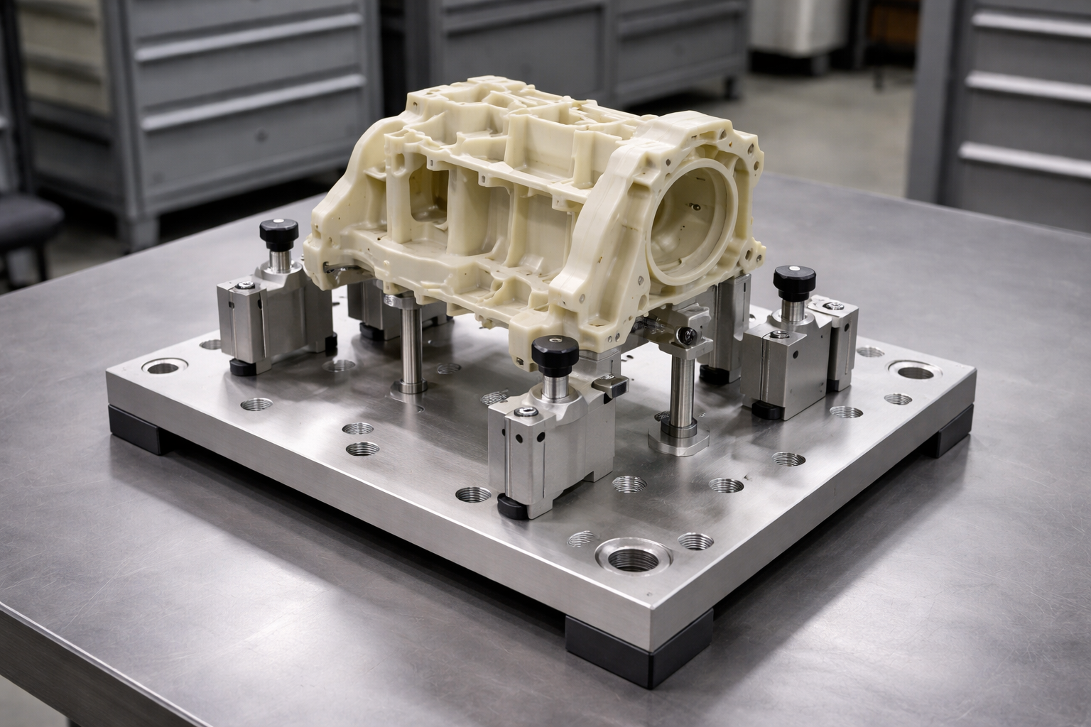 High-resolution resin 3D printed prototype part