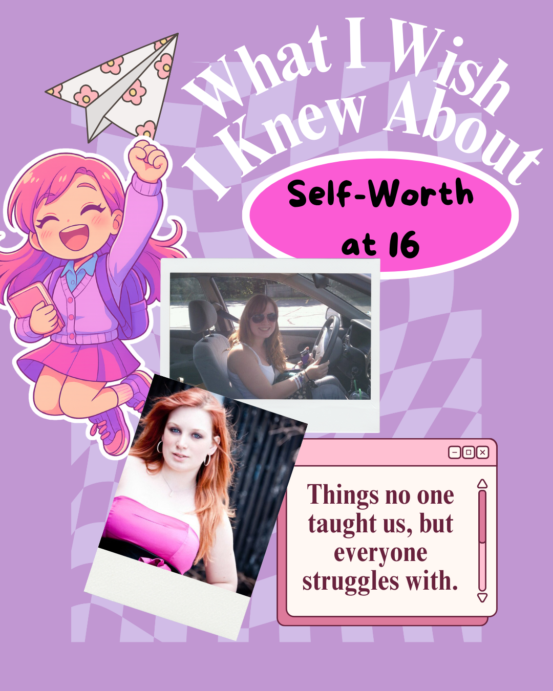 What I Wish I Knew About Self-Worth at 16