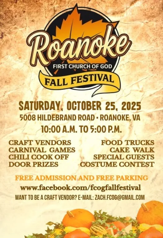 Roanoke FCOG Fall festival