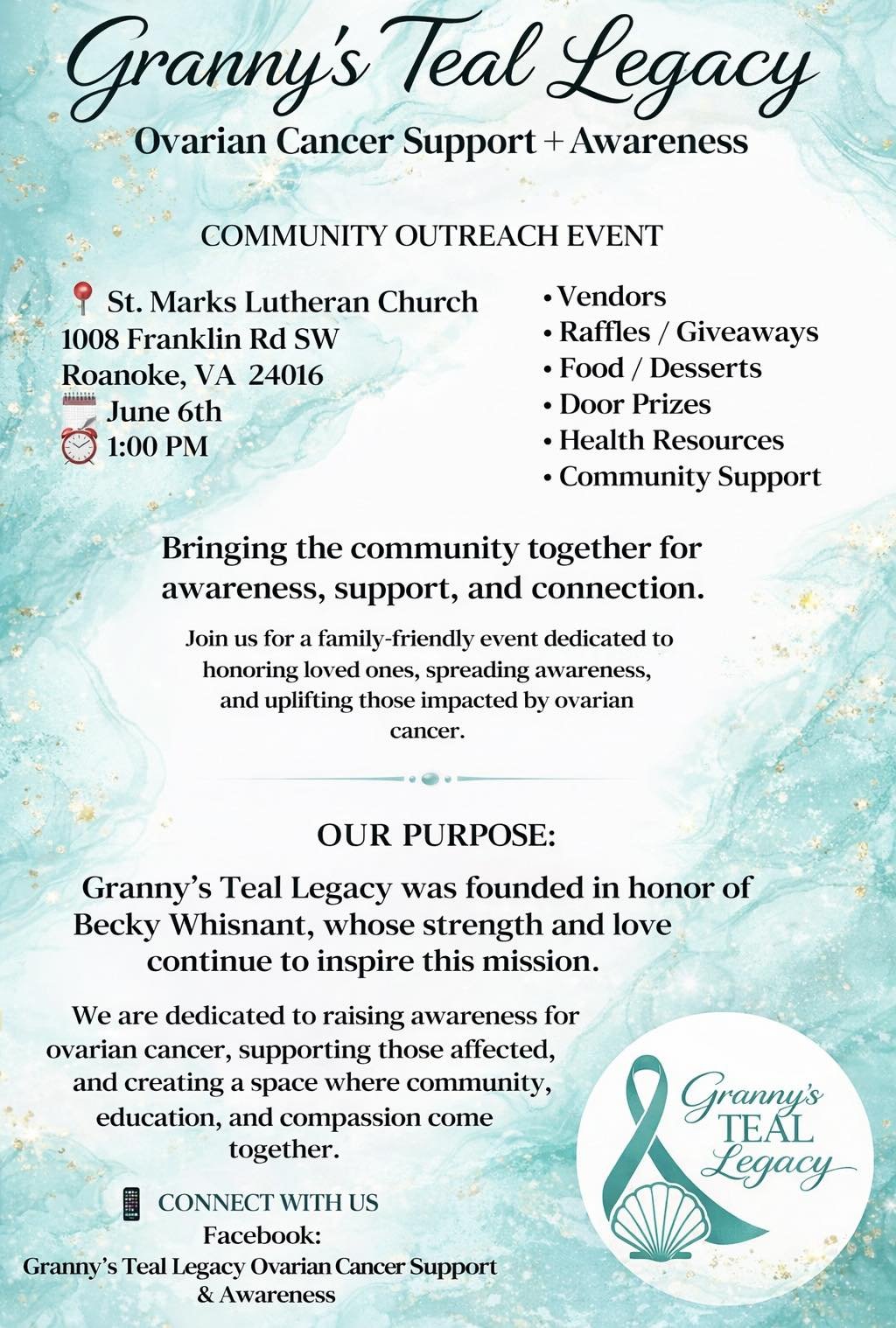 Ovarian Cancer Awareness Event