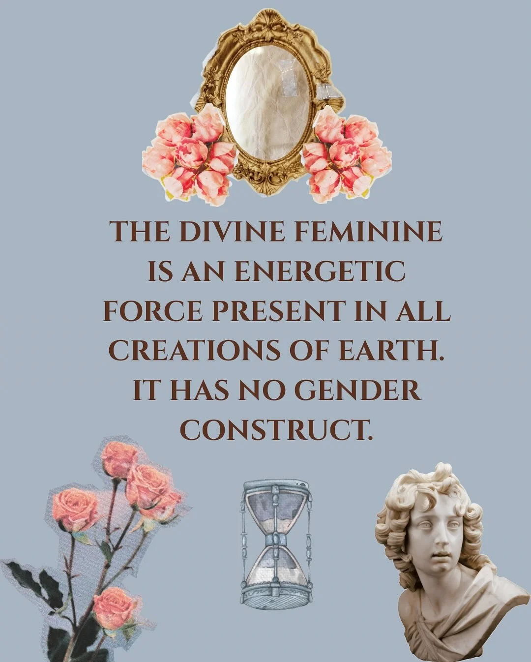 🪞✨⭐️💛
The divine feminine is gender fluid friend 🌞