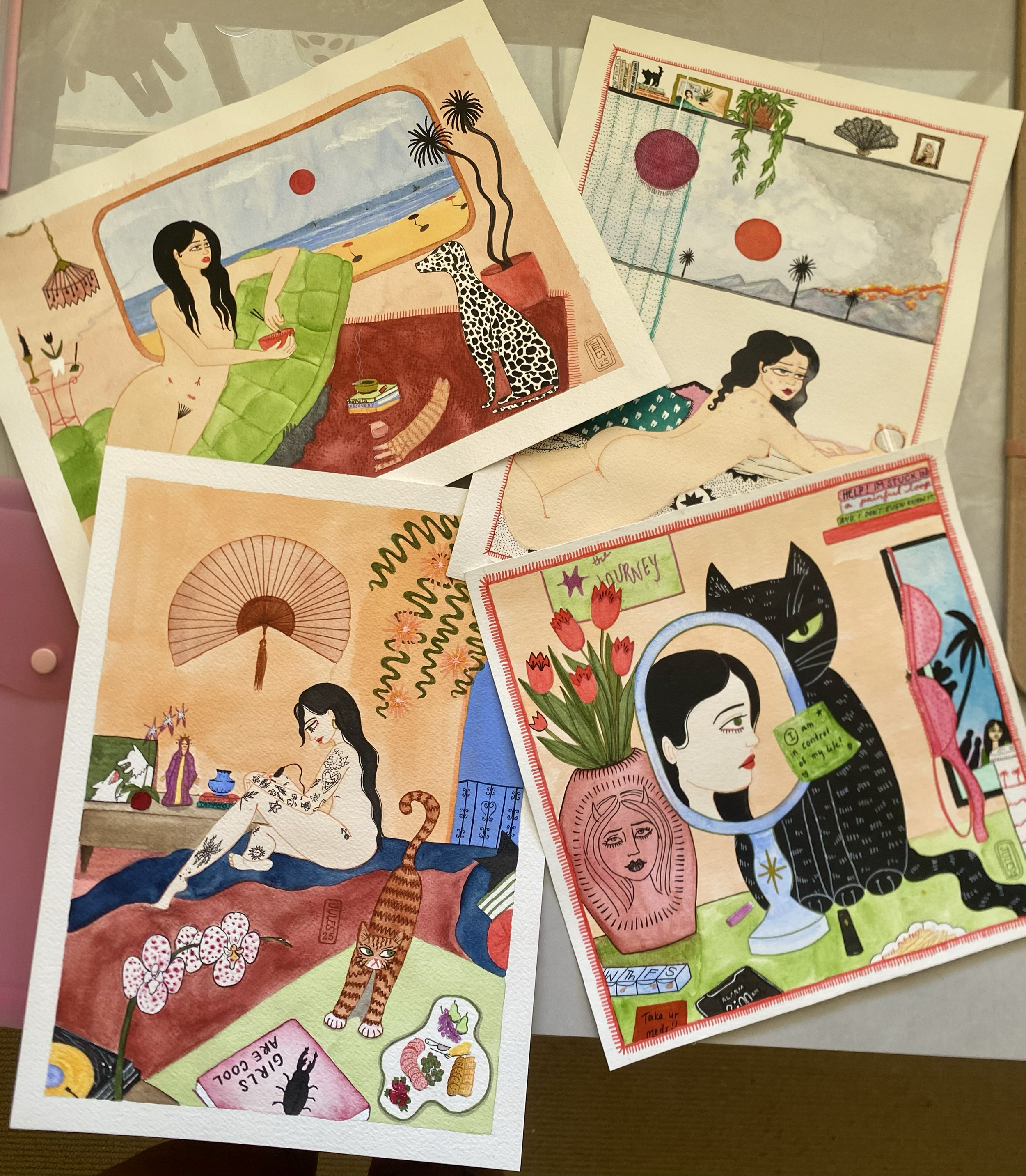 Selected 2024-2025 paintings.