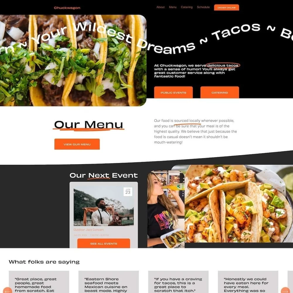 Chuckwagon Template by Strong Sites