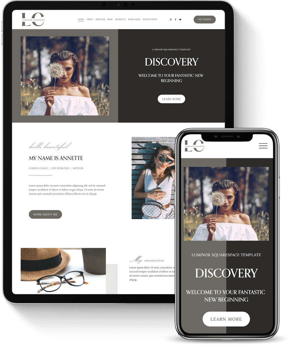 Luminor Template by Mission Twist