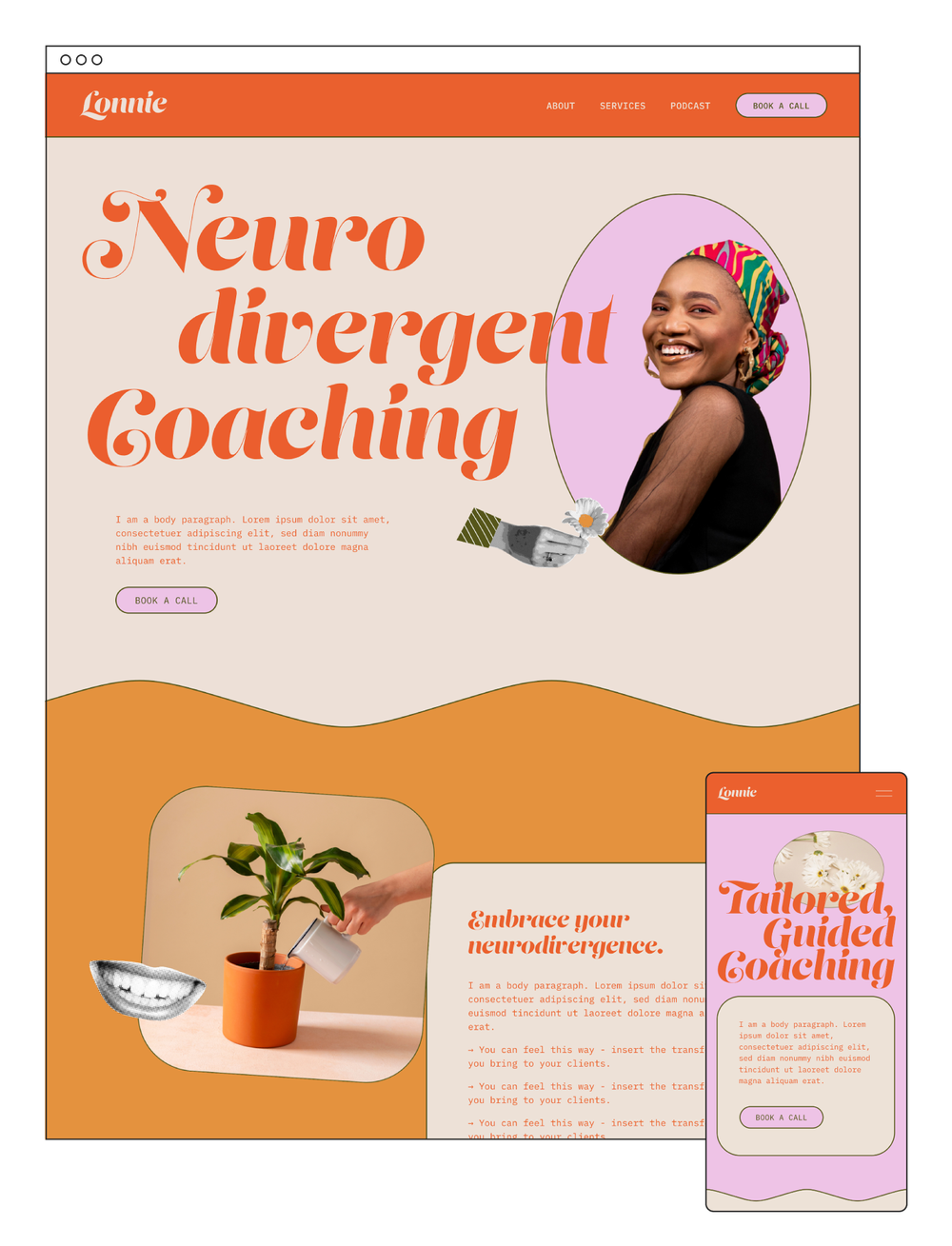 Lonnie Template by Hold Space Creative