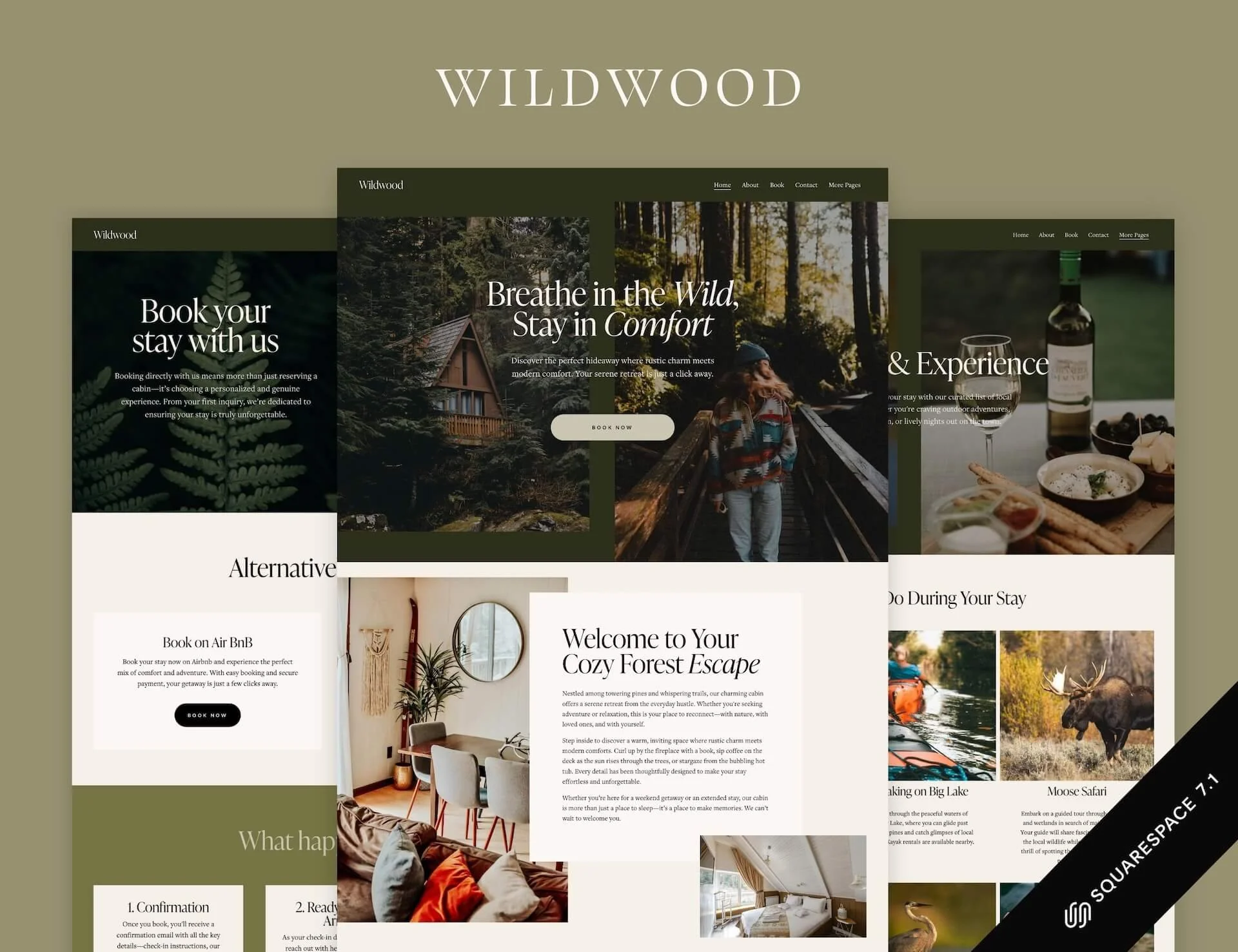 Wildwood Template by Marta Lebre